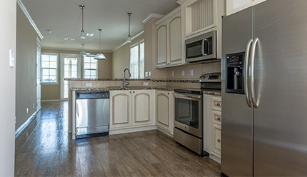 Hardwood Style Apartment
